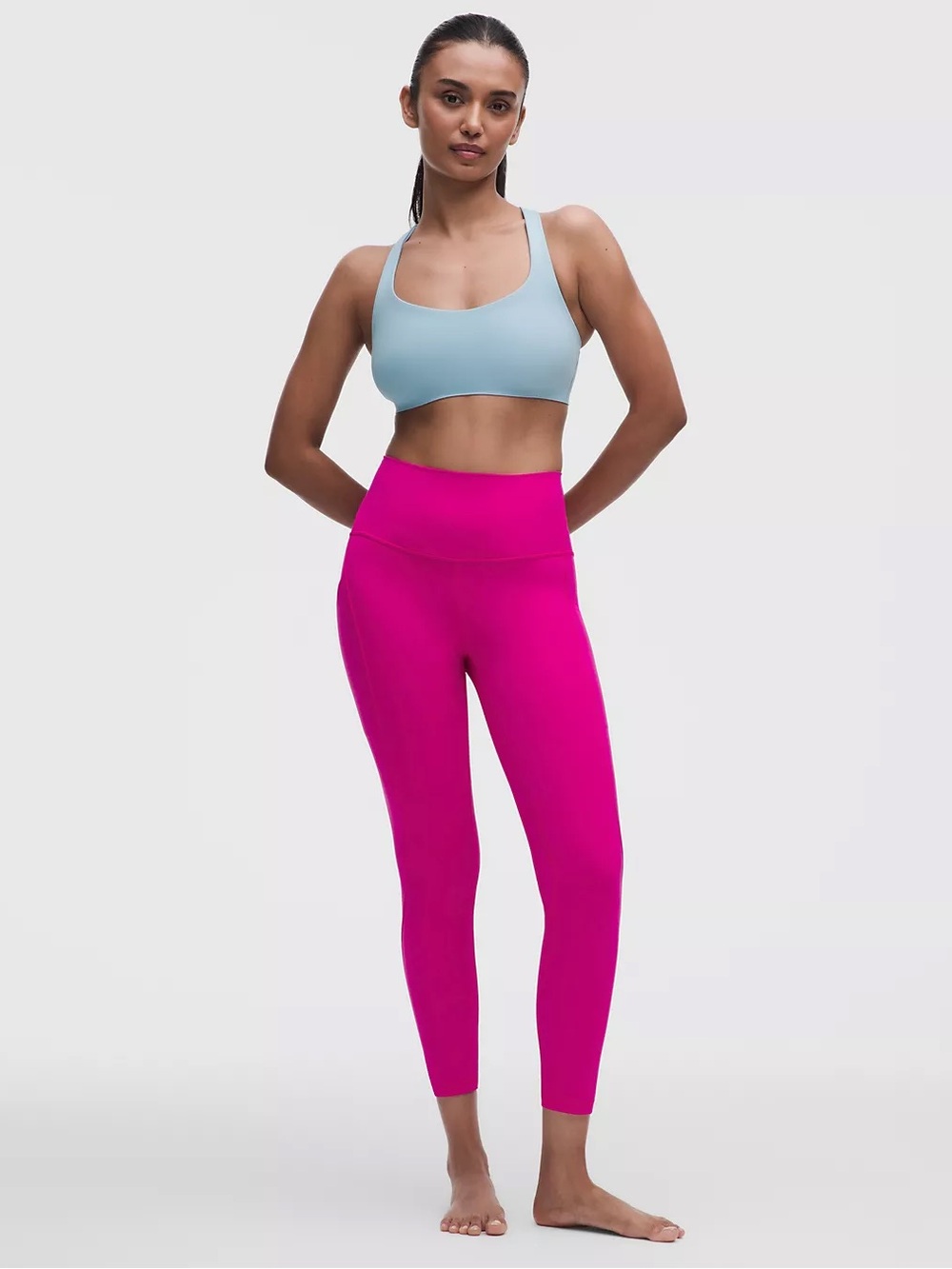 NWT Lululemon Align High-Rise Pant Pockets 25” Pink Flare Size 12